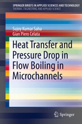 Cover: Heat Transfer and Pressure Drop in Flow Boiling in Microchannels - Springer
