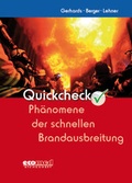 Cover: Quickcheck Ph&auml;nomene der schnellen Brandausbreitung - ecomed Storck