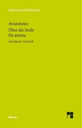 Cover: &Uuml;ber die Seele. De anima - Meiner