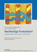 Cover: Nachhaltige Evaluation? - Waxmann Verlag GmbH