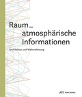 Cover: Raum-atmosph&auml;rische Informationen - Park Books