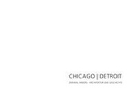 Enlarge image Cover: Chicago/ Detroit - KIT Inst. Entwerfen und Bautechnik