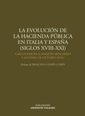 Bild: La evoluci&oacute;n de la hacienda p&uacute;blica en Italia y Espa&ntilde;a, siglos XVIII-XXI - Publicacions Universitat Alacant