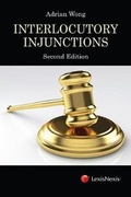 Cover: Interlocutory Injunctions - Butterworths Asia