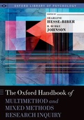 Cover: Oxford Handbook of Multimethod and Mixed Methods Research Inquiry - Oxford University Press, USA