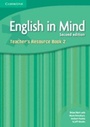 Cover: English in Mind Level 2 Teacher's Resource Book - Cambridge University Press