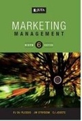 Cover: Marketing management - Juta Legal and Academic Publishers