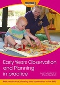 Cover: Early Years Observation and Planning in Practice - Practical Pre-School Books