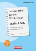 Cover: Lernaufgaben f&uuml;r den Wochenplan - Kompetenzorientiertes, selbstst&auml;ndiges Lernen - Englisch - Klasse 5/6 - Cornelsen P&auml;dagogik