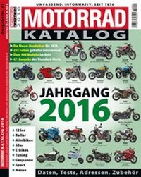 Abbildung von: Motorrad-Katalog 2016 - Motorbuch Verlag