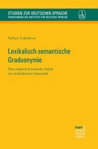 Abbildung von: Lexikalisch-semantische Graduonymie - Narr Francke Attempto