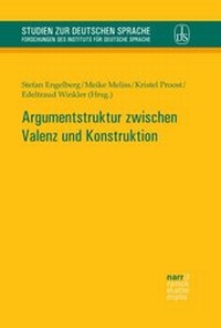 Abbildung von: Argumentstruktur zwischen Valenz und Konstruktion - Narr Francke Attempto