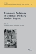 Cover: Drama and Pedagogy in Medieval and Early Modern England - Narr Francke Attempto
