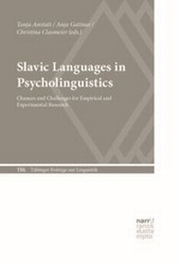 Abbildung von: Slavic Languages in Psycholinguistics - Narr Francke Attempto