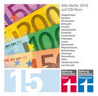 Abbildung von: test und Finanztest Archiv CD-Rom 2015 - Stiftung Warentest