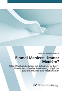 Abbildung von: Einmal Meniere - immer Meniere? - AV Akademikerverlag