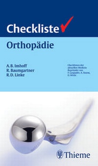 Enlarge image Cover: Checkliste Orthopädie - Thieme