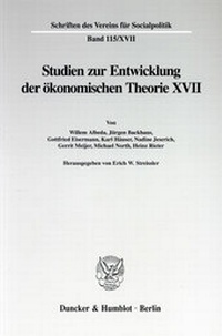 Abbildung von: Die Umsetzung wirtschaftspolitischer Grundkonzeptionen in die kontinentaleuropäische Praxis des 19. und 20. Jahrhunderts, II. Teil - Duncker & Humblot