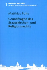 Abbildung von: Grundfragen des Staatskirchen- und Religionsrechts - Echter