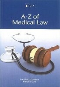 Abbildung von: A-Z of medical law - Juta Legal and Academic Publishers
