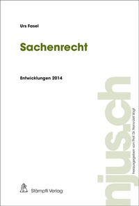 Enlarge image Cover: Sachenrecht - Stämpfli Verlag