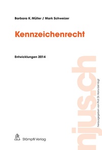 Enlarge image Cover: Kennzeichenrecht - Stämpfli Verlag
