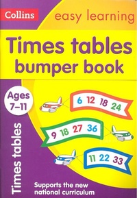 Enlarge image Cover: Times Tables Bumper Book Ages 7-11 - Collins