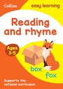 Cover: Reading and Rhyme Ages 3-5 - Collins