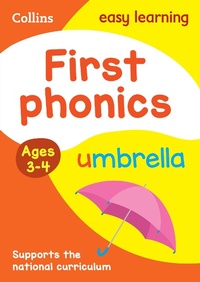 Enlarge image Cover: First Phonics Ages 3-4 - Collins