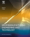 Cover: Micromanufacturing Engineering and Technology - William Andrew