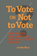 Cover: To Vote or Not to Vote? - Princeton University Press