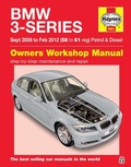Cover: BMW 3-Series (Sept 08 to Feb 12) Haynes Repair Manual - J H Haynes & Co Ltd