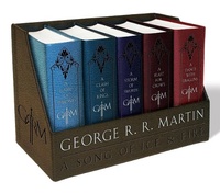 Enlarge image Cover: George R. R. Martin's A Game of Thrones Leather-Cloth Boxed Set (Song of Ice andFire Series) - Random House Worlds