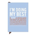 Cover: Knock Knock I`m Doing My Best Mini Inner Truth Journal - Knock Knock