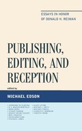 Cover: Publishing, Editing, and Reception - University of Delaware Press