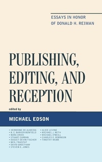 Enlarge image Cover: Publishing, Editing, and Reception - University of Delaware Press