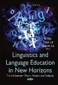 Cover: Linguistics & Language Education in New Horizons - Nova Science Publishers Inc