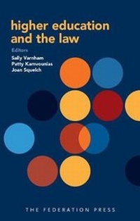 Abbildung von: Higher Education and the Law - Federation Press