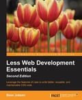 Cover: Less Web Development Essentials (Second Edition) - Packt Publishing