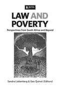 Cover: Law and poverty - Juta Legal and Academic Publishers