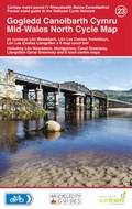 Cover: Mid-Wales North Cycle Map 23 - Sustrans