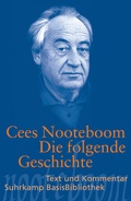 Cover: Die folgende Geschichte - Suhrkamp