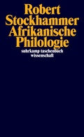 Cover: Afrikanische Philologie - Suhrkamp