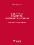 Cover: K&auml;rntner Gemeinde Haushaltsordnung - Heyn