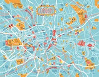 Abbildung von: Fettnäpfchenführer Stadt-Poster London - CONBOOK