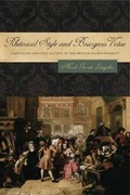 Cover: Rhetorical Style and Bourgeois Virtue - Pennsylvania State University Press