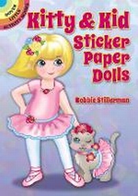 Enlarge image Cover: Kitty & Kid Sticker Paper Dolls - Dover Children's
