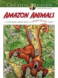 Cover: Creative Haven Amazon Animals - Dover Children's