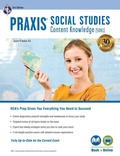 Cover: PRAXIS Social Studies Content Knowledge (5081): Book + Online - Research & Education Association