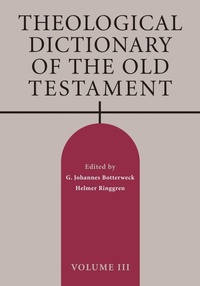 Enlarge image Cover: Theological Dictionary of the Old Testament, Volume III - Eerdmans